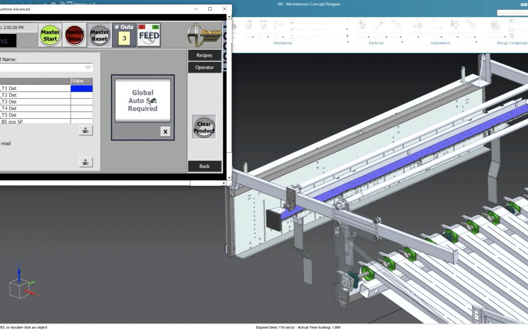 (VIDEO) A.G. Stacker partners with Siemens to develop ServoTamp Digital Twin Technology