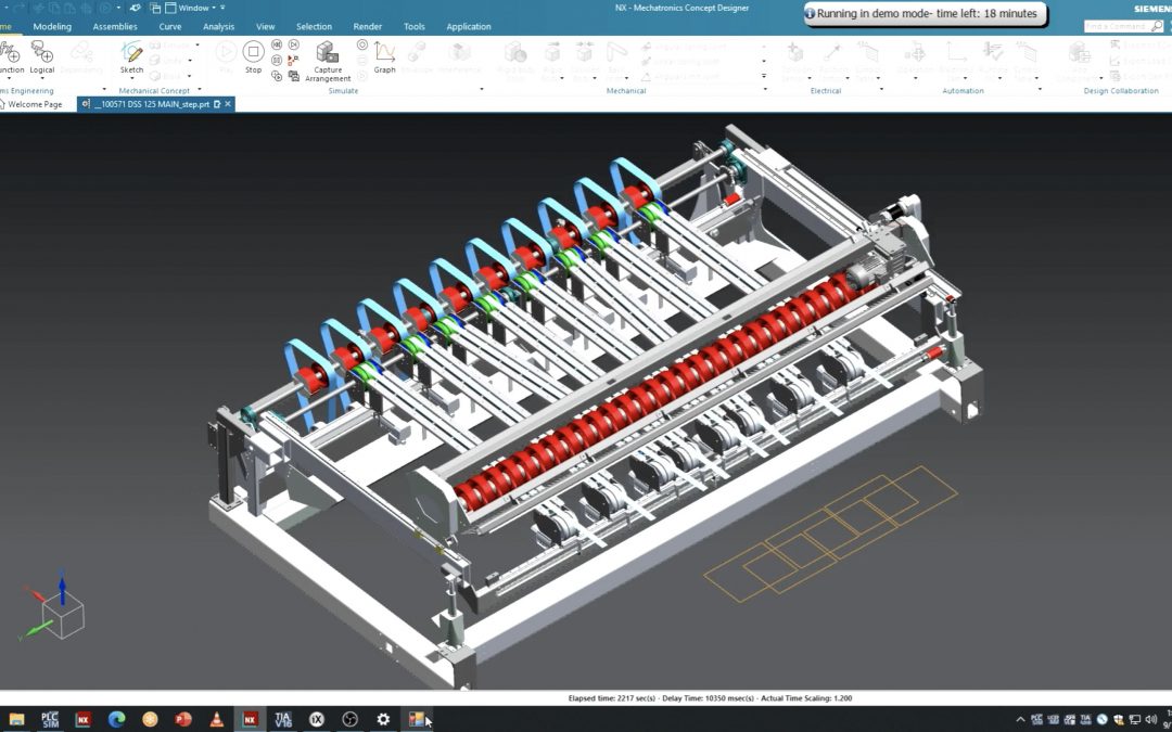 (VIDEO) Digital Twin Technology developed by A.G. Stacker and Siemens for the DSS Divert & Separate System