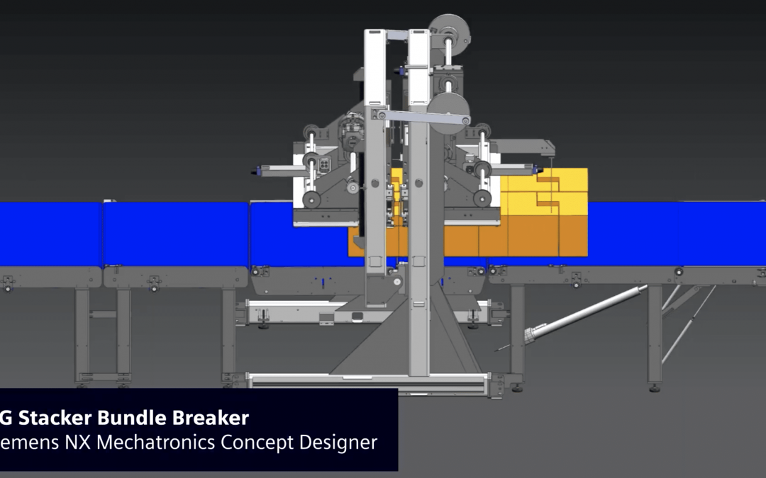 (VIDEO) eBREAK Bundle Breaker Digital Twin Technology developed by A.G. Stacker and Siemens