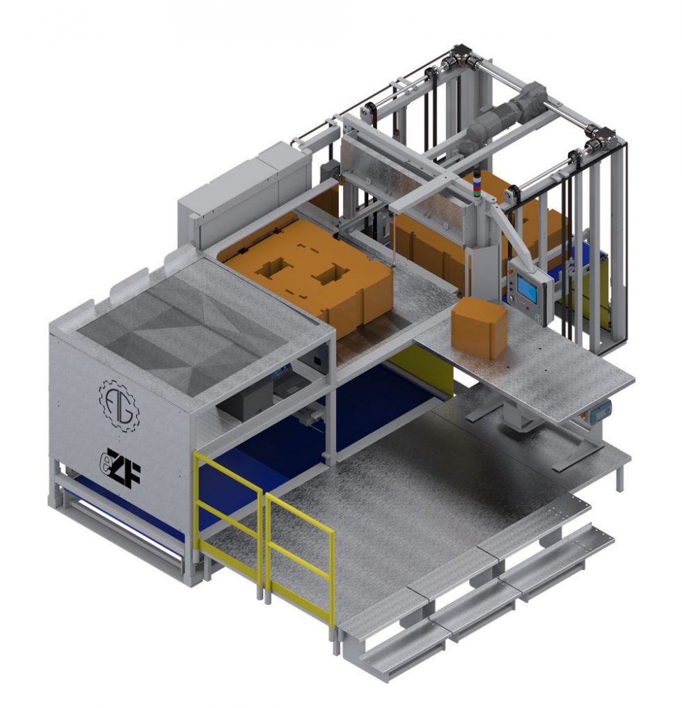 eZF Load Former Build Loads up to 96" Without Pits! A.G. Stacker