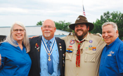 A.G. Stacker Hosts National Flag Day Ceremony